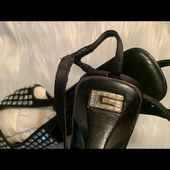 Gucci Tom Ford Runway glitter Sandals Vintage - Picture 4 of 6